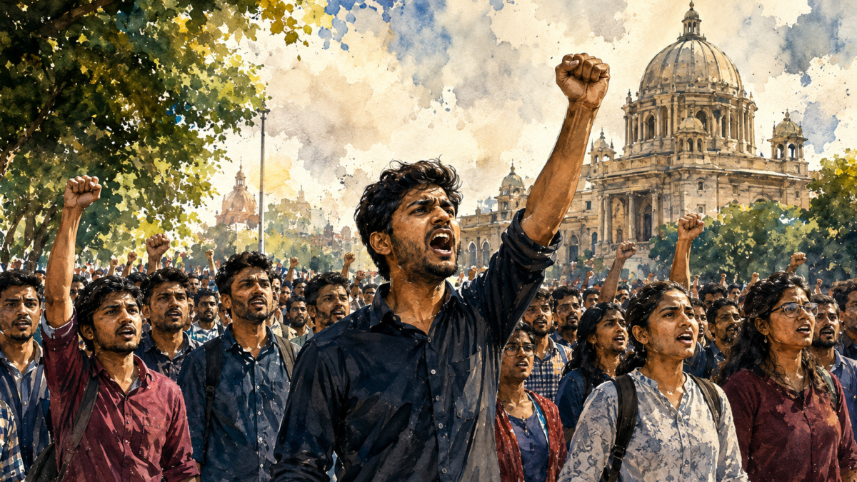 Youth protest